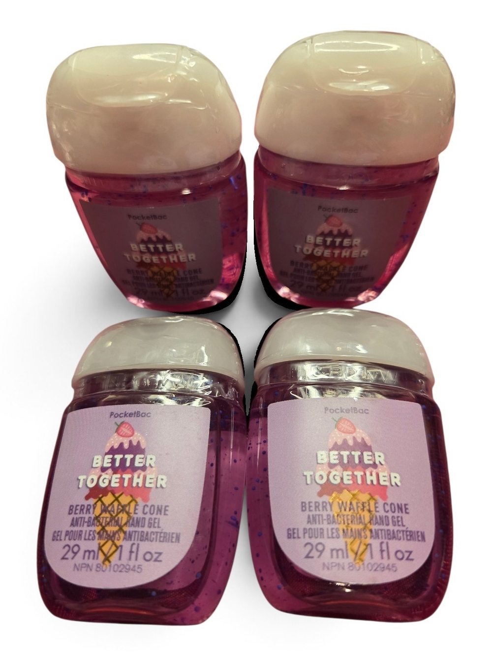 "Better together" Antibacterial Hand Gel (X4)